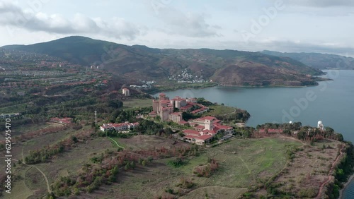 Wallpaper Mural The lakeside of Fuxian Lake in Yunnan, China. Torontodigital.ca
