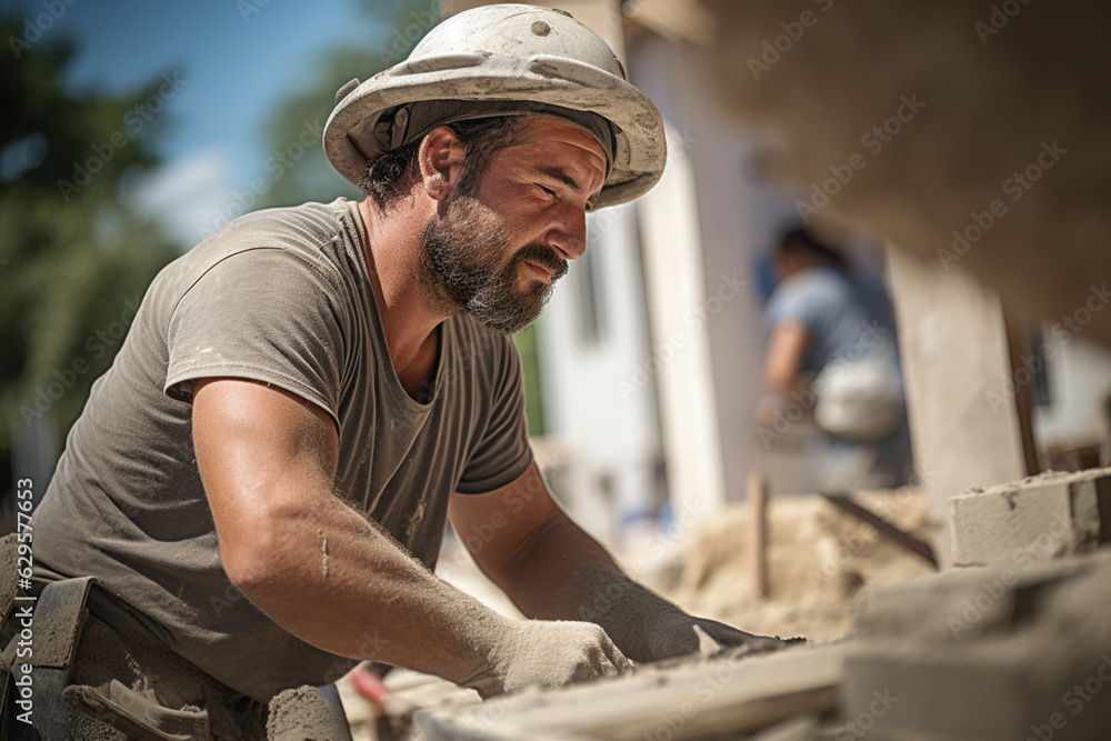 construction worker I'm doing construction work to build a house. construction worker I'm doing construction work to build a house.