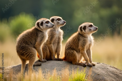 meerkat on the lookout generated Ai 