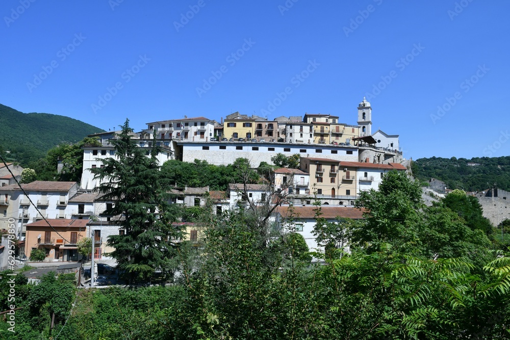 Landscape of Campania region, Italy.