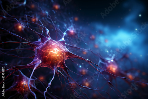 Neuron like laniakea. AI generative © SANGHYUN