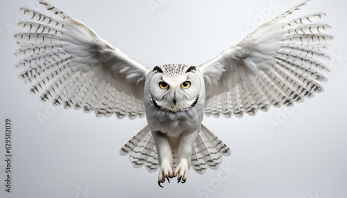 owl in flight. white owl in flight. snow owl in flight. owl. snow owl