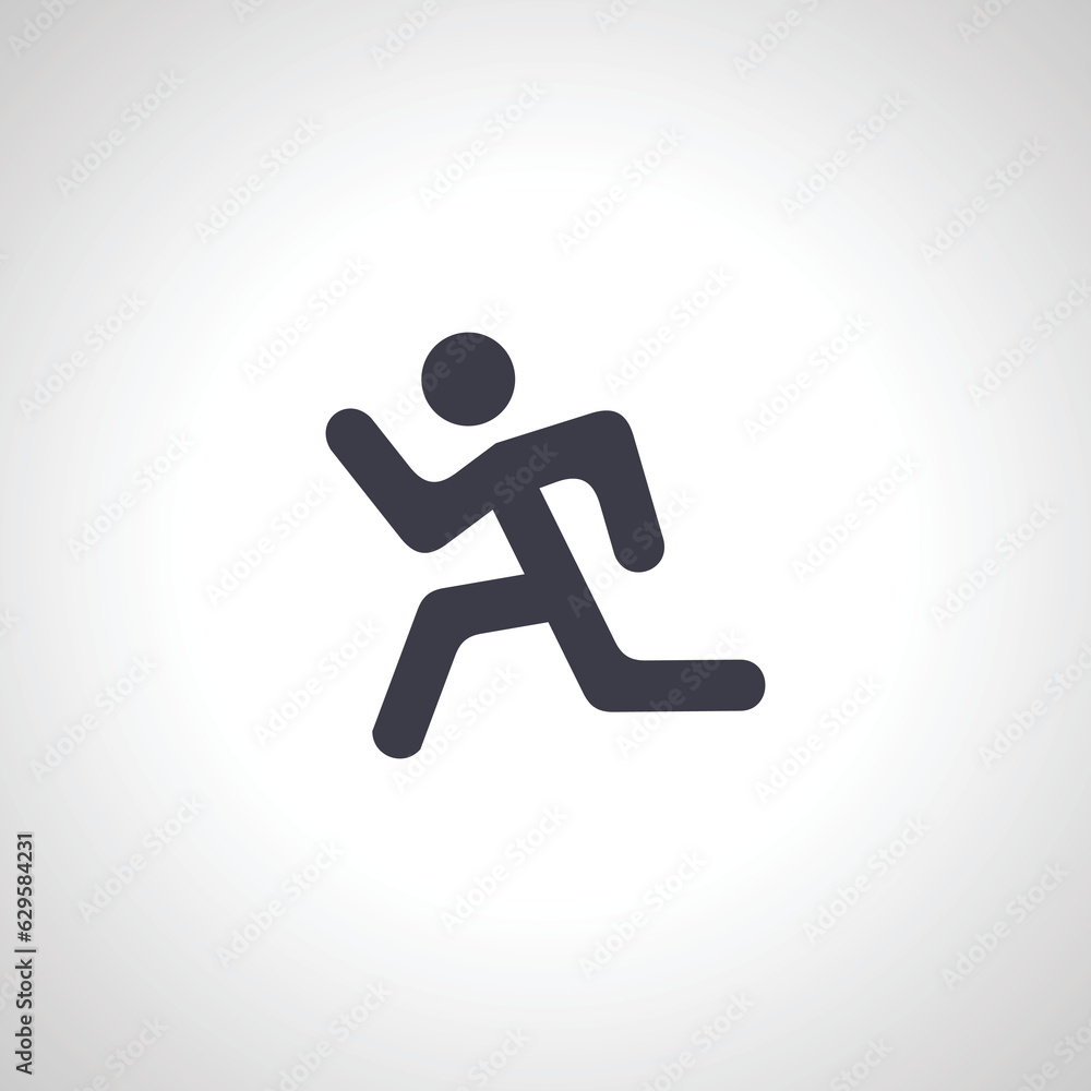run icon. man fast run icon, run icon. man fast run icon,