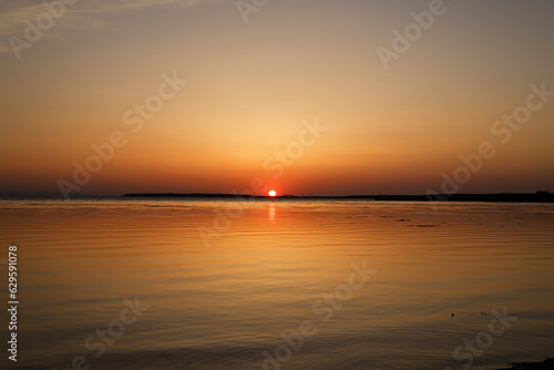 Summer Sunset Over Lake Saroma, Hokkaido - June 17, 2023