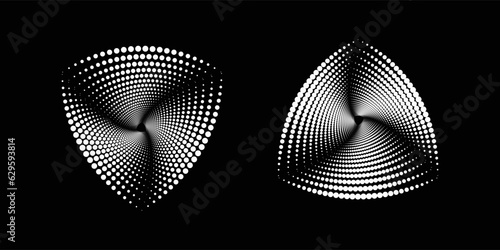 Set of badge shapes. Vector shield silhouette. Security, football patch isolated on black background