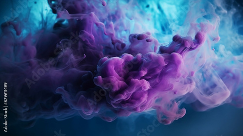 Enigmatic Fusion: Mist Texture Color Smoke Paint Water Mix - Captivating Stock Image for Sale
