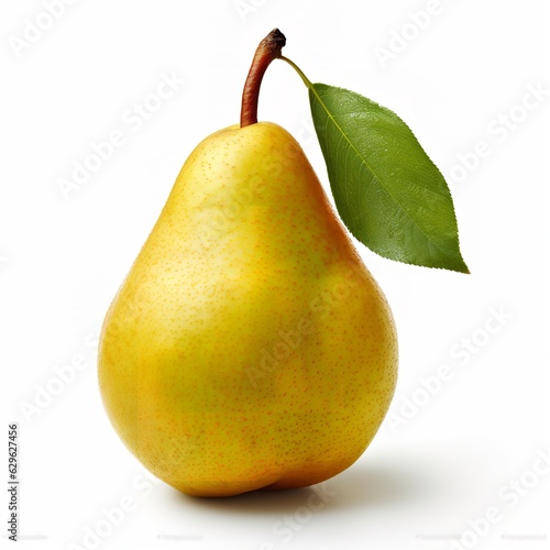 pear isolated on white background