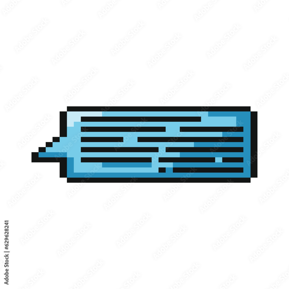 this is bubble chat icon in pixel art with blue color and white background ,this item good for presentations,stickers, icons, t shirt design,game asset,logo and your project this is bubble chat icon in pixel art with blue color and white background ,this item good for presentations,stickers, icons, t shirt design,game asset,logo and your project