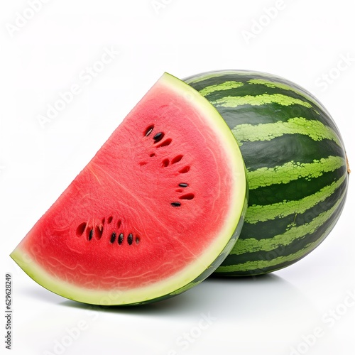 watermelon isolated on white background