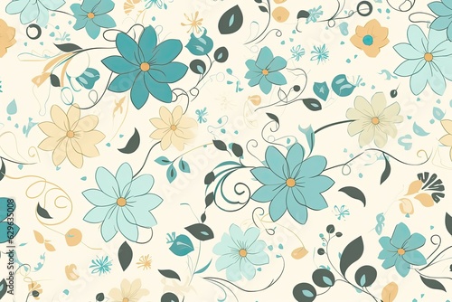 seamless floral background