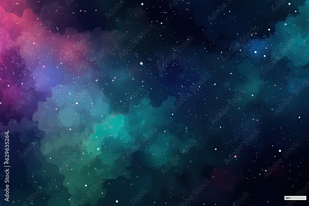Naklejka premium background with stars