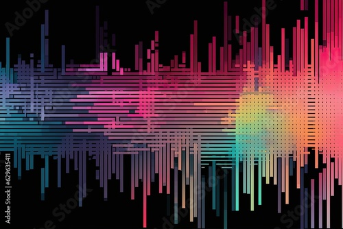 abstract equalizer background