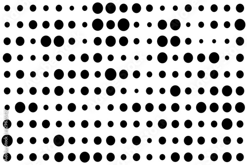 background pattern black dots on white background