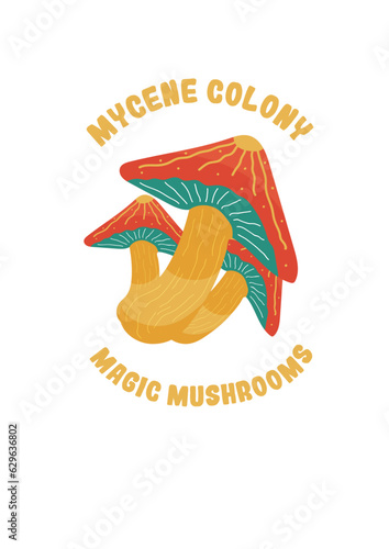 illustration of fungi 