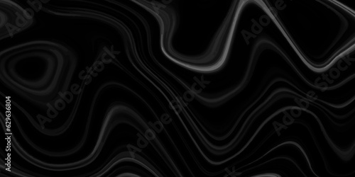 Abstract silver marble texture. Abstract black, gray marble background. Fancy liquify. Silver liquid texture. Silver metallic surface. Beautiful drawing with the divorces and wavy lines in gray tones.