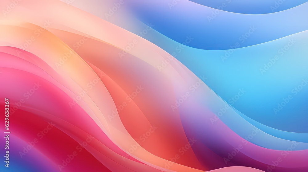 Abstract background with swirling blue and pink swirls by Generative AI Abstract background with swirling blue and pink swirls by Generative AI