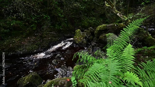 Rha Waterfalls, Isle of Skye, Scotland, United Kingdom, Europe photo