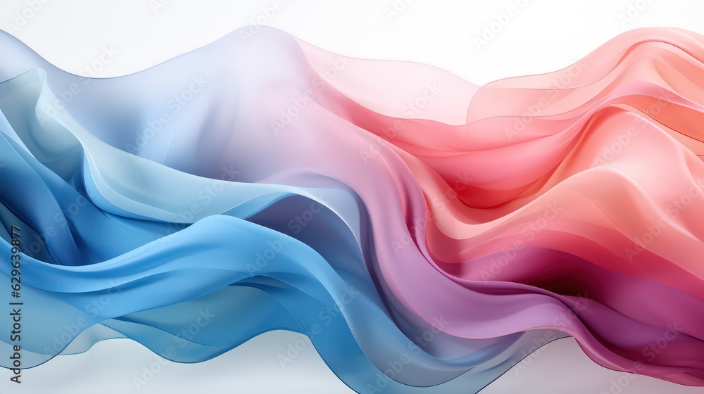 Abstract background with swirling blue and pink swirls by Generative AI Abstract background with swirling blue and pink swirls by Generative AI