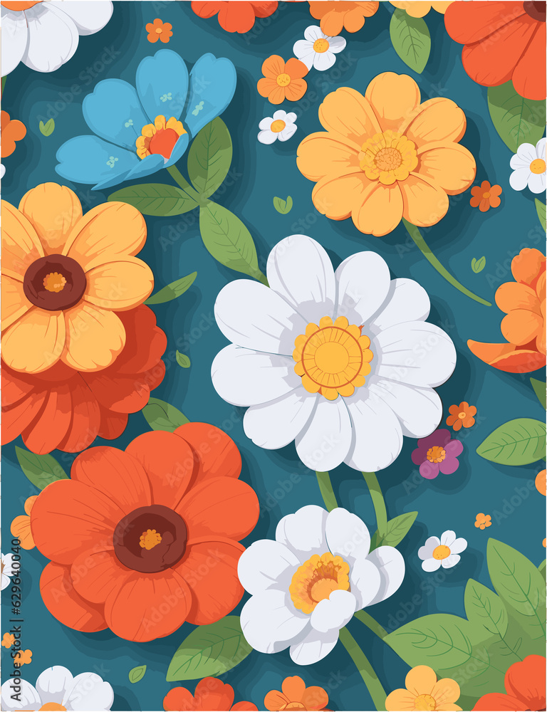 seamless floral pattern seamless floral pattern