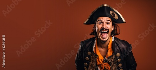 Young Man Dressed as a Pira...