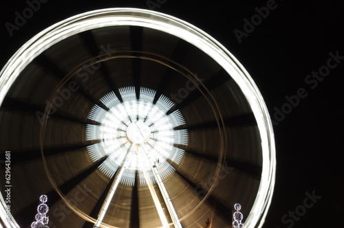 Grande roue de nuit