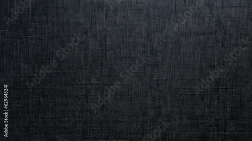 Close Up of a Canvas Fabric Texture in anthracite Colors. Seamless Wallpaper Background

