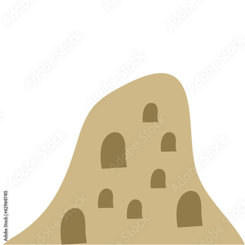 Rocks of Cappadocia in Turkey
