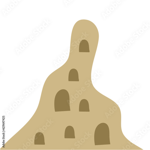 Rocks of Cappadocia in Turkey