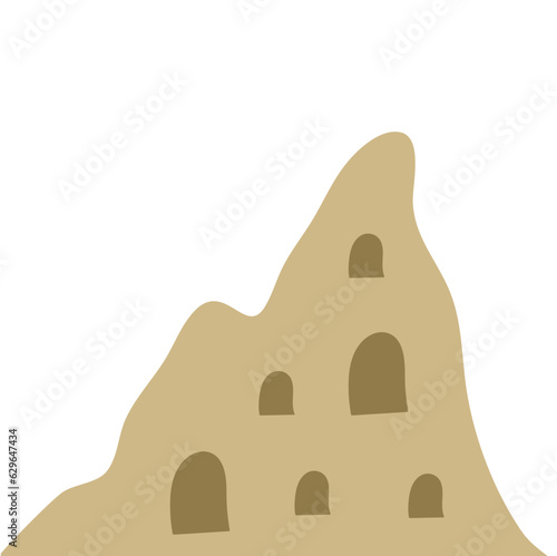 Rocks of Cappadocia in Turkey