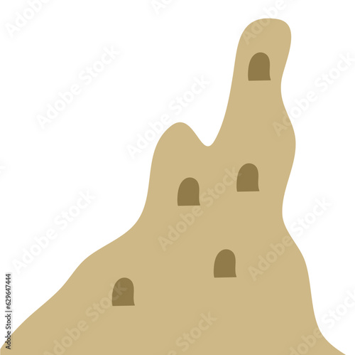 Rocks of Cappadocia in Turkey