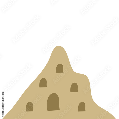 Rocks of Cappadocia in Turkey