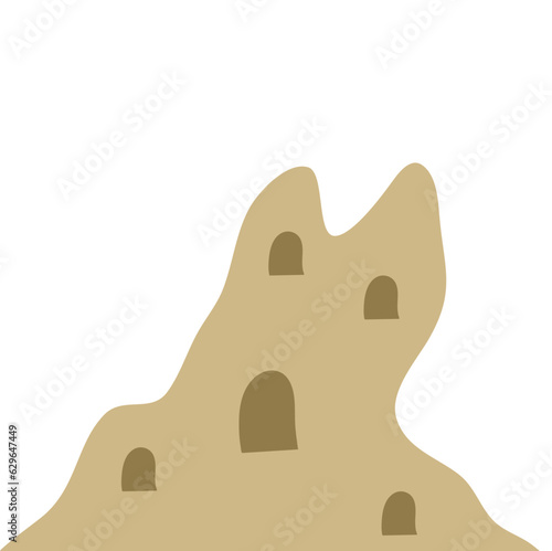 Rocks of Cappadocia in Turkey