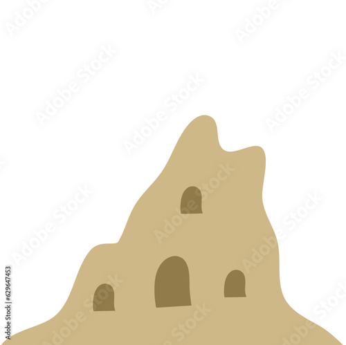 Rocks of Cappadocia in Turkey