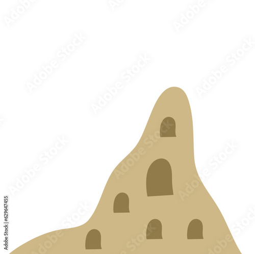 Rocks of Cappadocia in Turkey