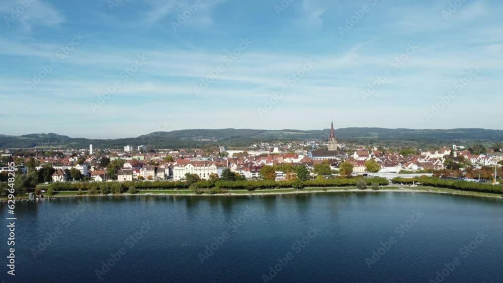The town of Radolfzell on Lake Constance, Constance district, Baden-Wuerttemberg, Germany, Europe The town of Radolfzell on Lake Constance, Constance district, Baden-Wuerttemberg, Germany, Europe