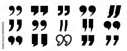 Photos Custom Quotation Marks