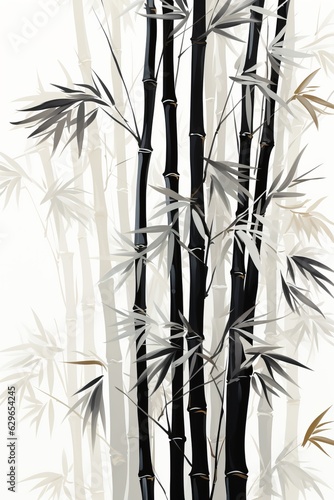 Background of bamboo.