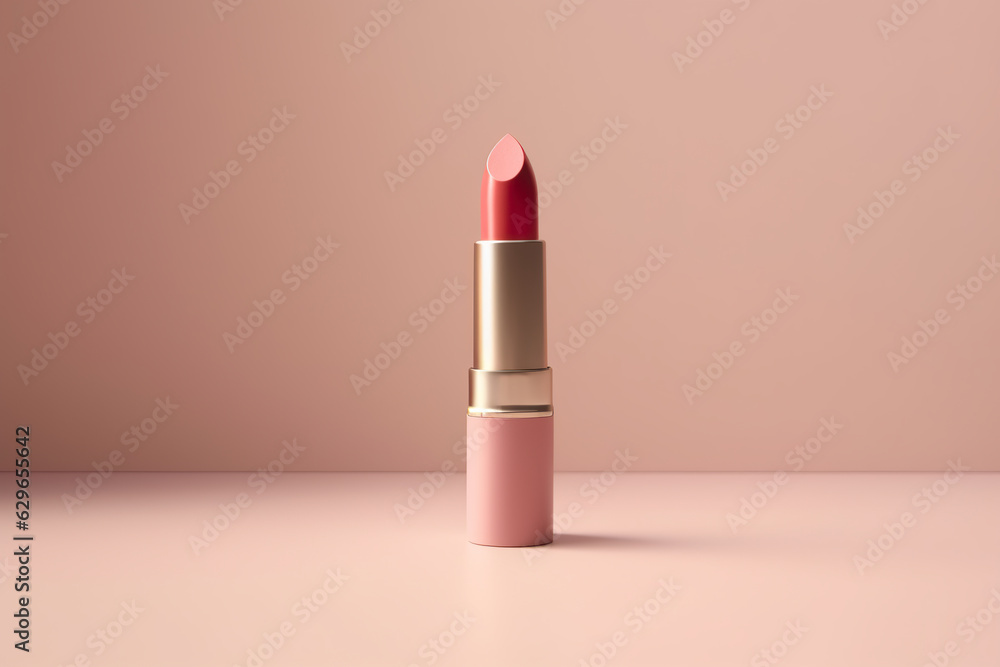 Thin and elegant bullet lipstick. Bullet lipstick with smooth texture, rich and pigmented color, easy to apply. Great for lip firmness, volume and nourishment. Generative AI Thin and elegant bullet lipstick. Bullet lipstick with smooth texture, rich and pigmented color, easy to apply. Great for lip firmness, volume and nourishment. Generative AI