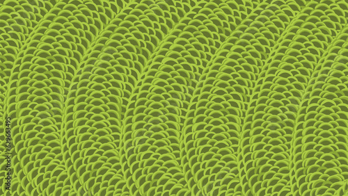 Snake skin pattern. Green color. Texture of snake or crocodile skin. Fashionable print. Fashion and stylish background, pattern for textile
