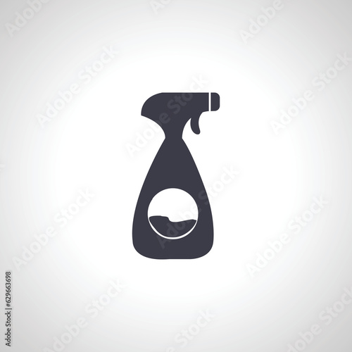 sprayer icon. clean sprayer bottle icon.