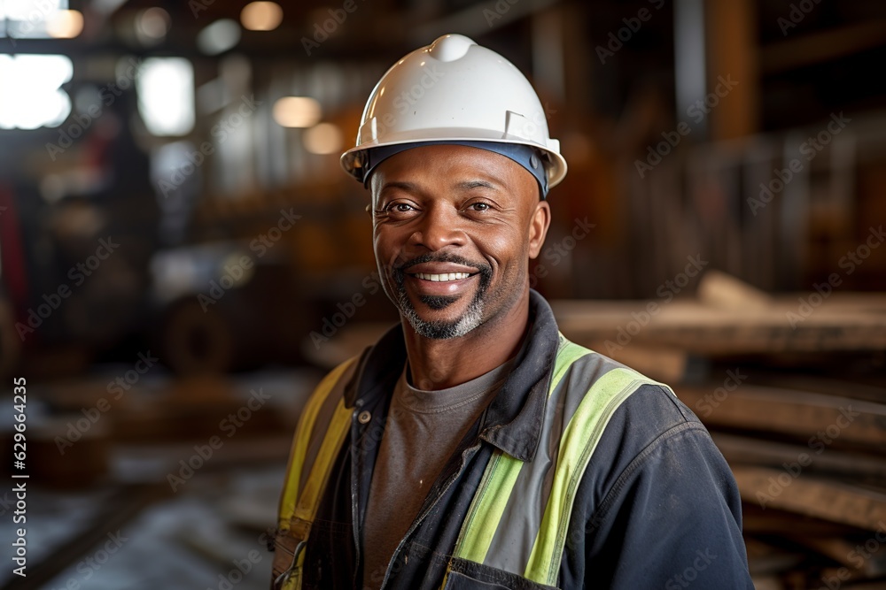 black construction partners posing for the camera black construction partners posing for the camera