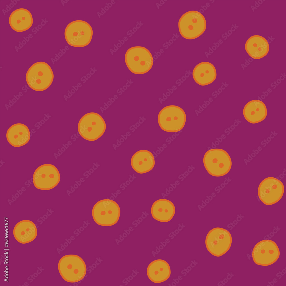 cute seamless pattern with buttons on a pink background. Vector illustration. cute seamless pattern with buttons on a pink background. Vector illustration.