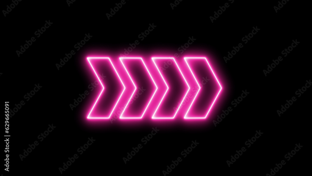 purple color neon arrows on a black background. neon light right arrows. Set of glowing neon arrows. Night bright advertising. purple color neon arrows on a black background. neon light right arrows. Set of glowing neon arrows. Night bright advertising.
