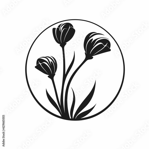 Flower Blossom Garden logo best tor your design t-shirt tattoo