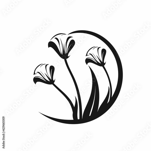 Flower Blossom Garden logo best tor your design t-shirt tattoo