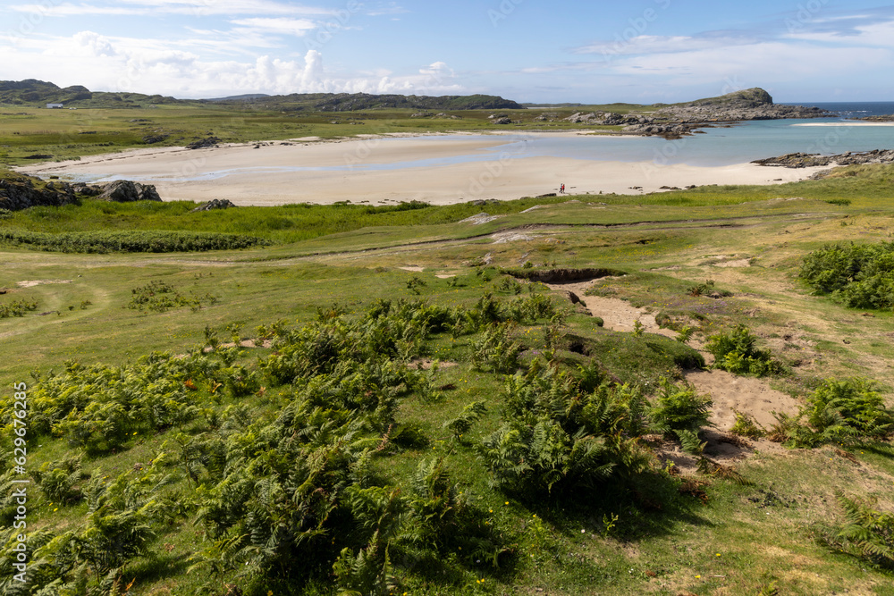 South Western Colonsay beaches on Colonsay, an island in the Inner Hebrides of Scotland. It is about 15 miles south of the Isle of Mull.