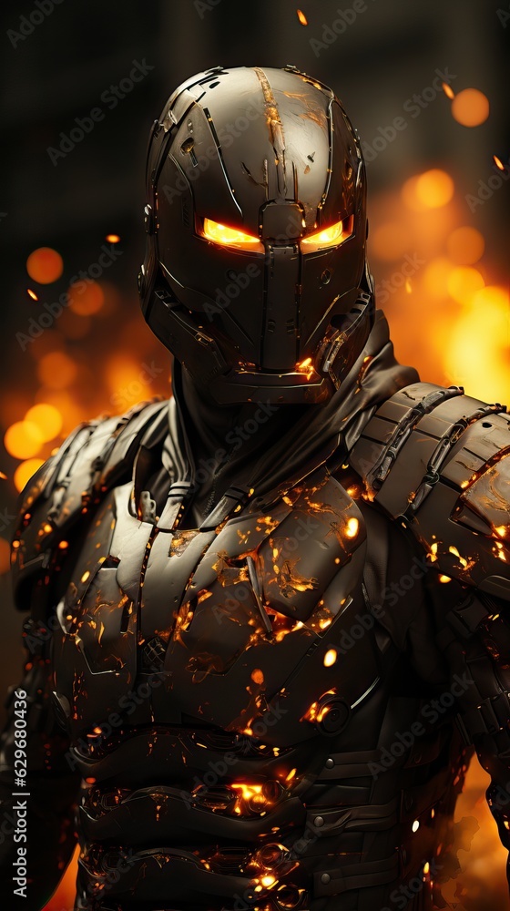 Futuristic Cyborg Enemy Futuristic Cyborg Enemy