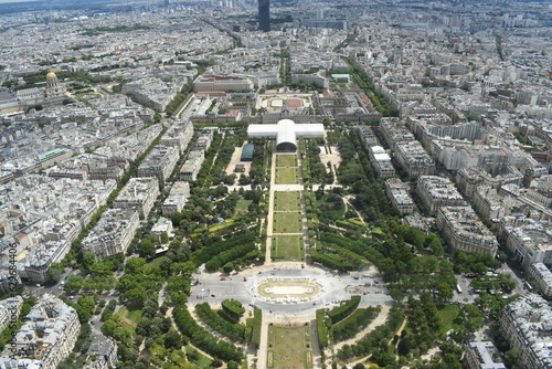 view from eiffel tower