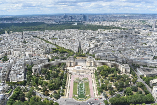 view from the eiffel tower