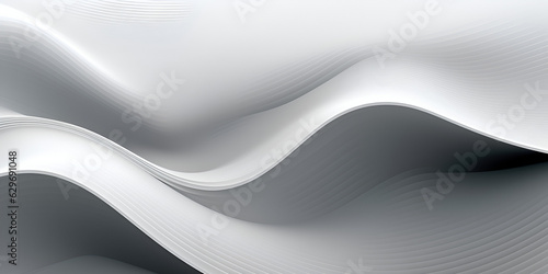 Digital grey abstract wave background  ai generated 